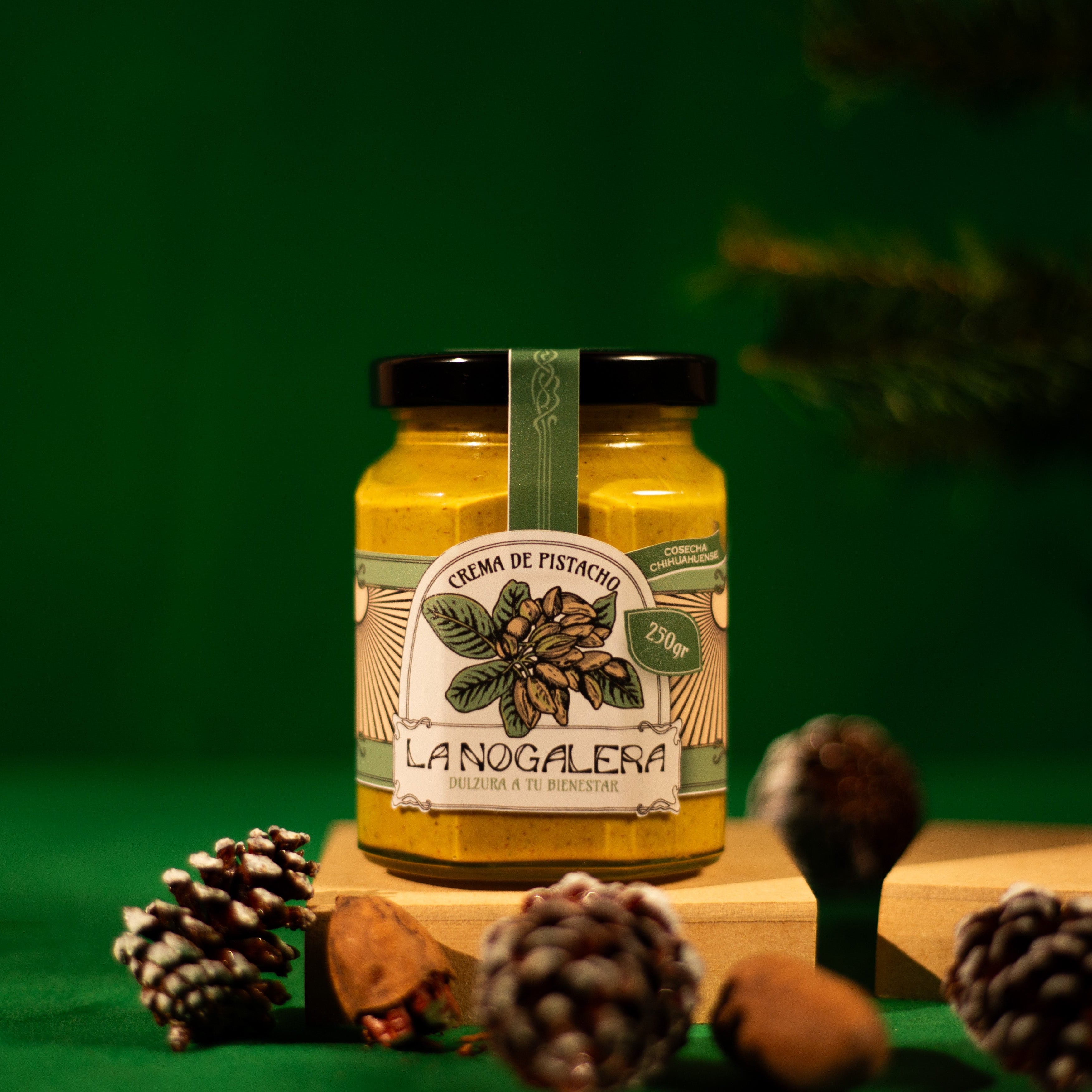 Crema de pistacho artesanal - 250 g