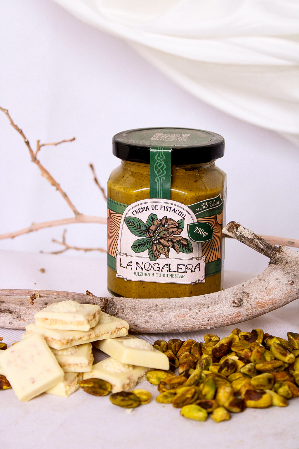 Crema de pistacho artesanal - 250 g