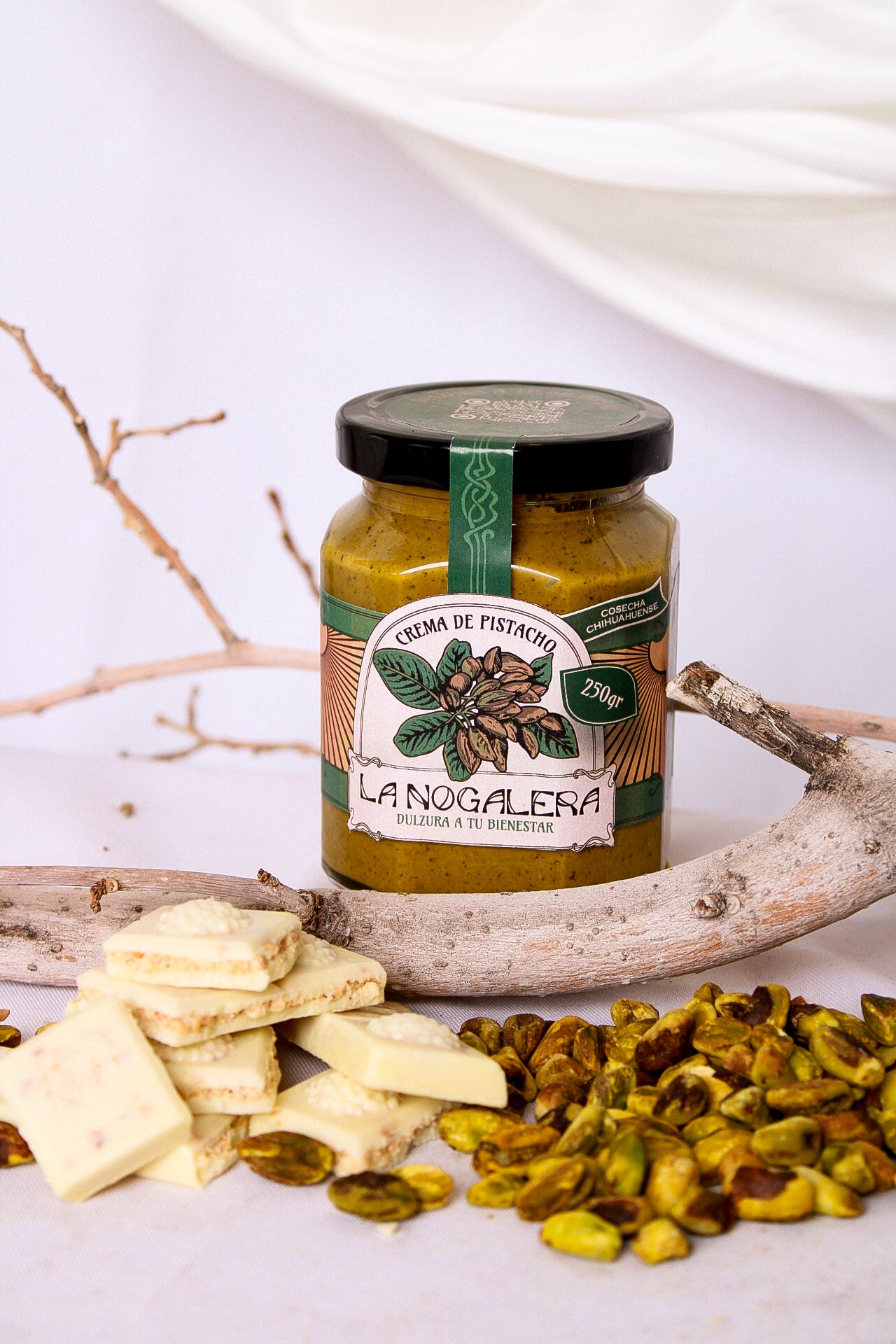 Crema de pistacho artesanal - 250 g