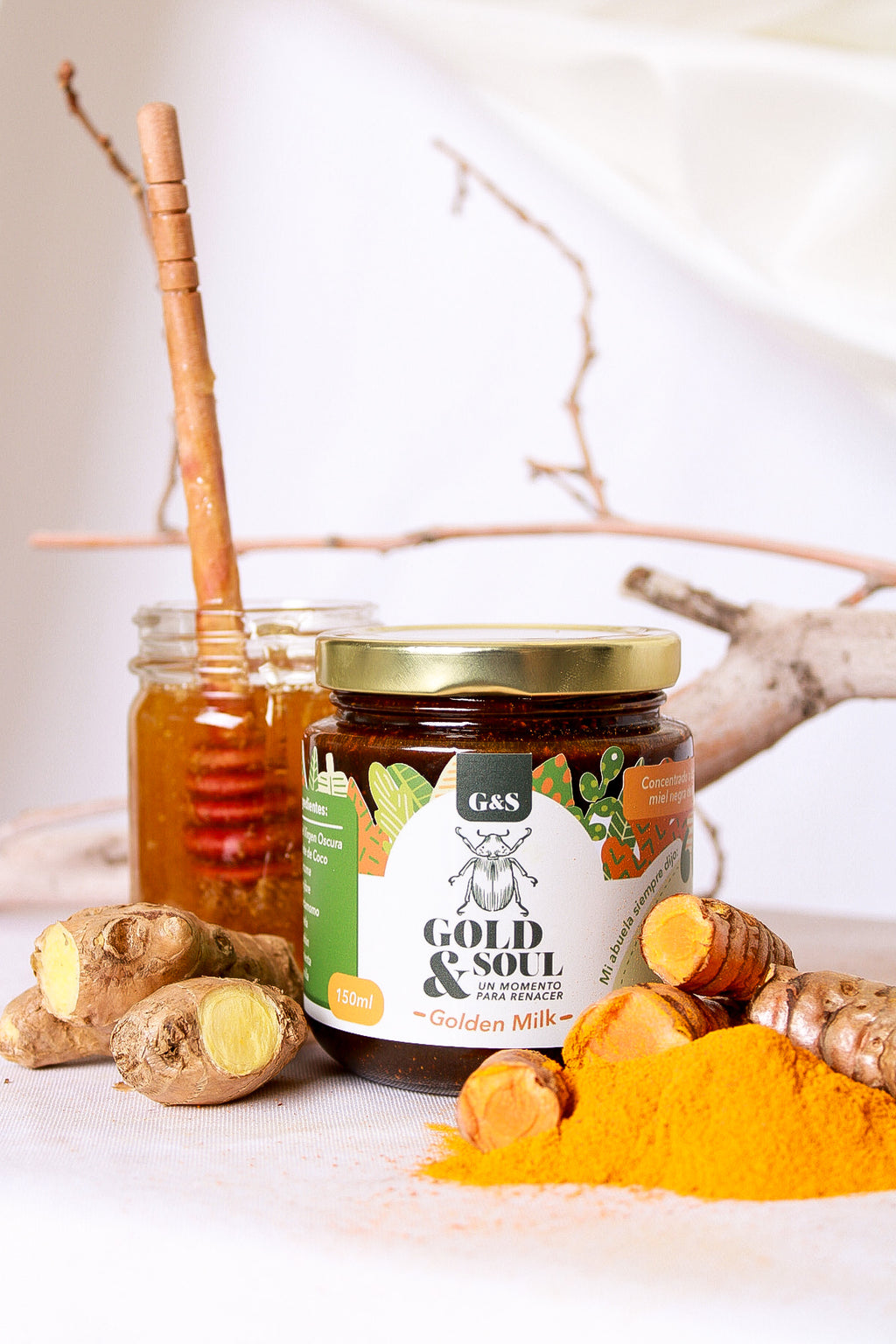 Concentrado de Leche Dorada artesanal - Gold and Soul