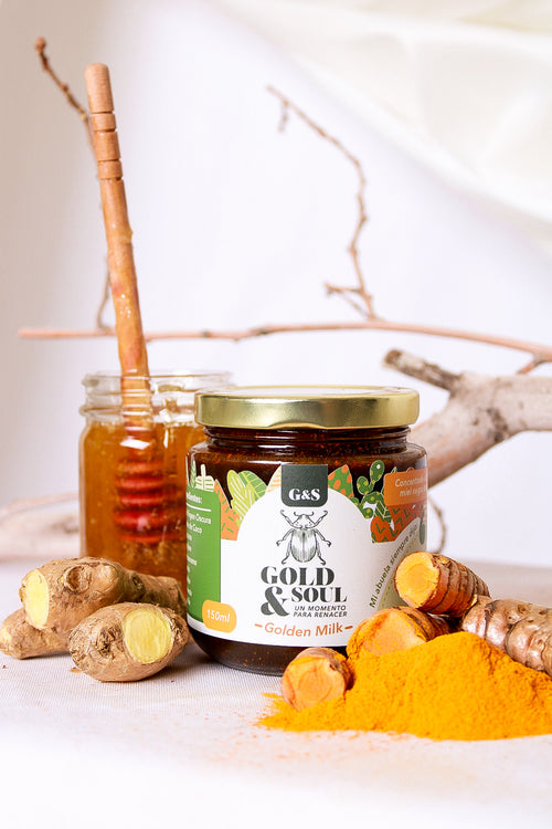 Concentrado de Leche Dorada artesanal - Gold and Soul